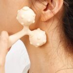 Dual Ball Facial and Body Massage Roller - 1 Pc - Image 3