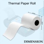 Thermal Label Roll for Barcode Printing (57 x 34 Cm) - Image 7