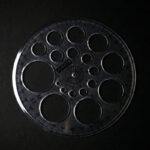 Pro Circle Template with 18 Circle Sizes – 360° Scale (Pack of 10) - Image 4