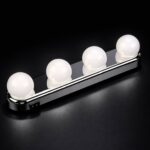 LED Vanity Mirror Lights Strip for Makeup, Dresser & Bathroom – 4 Bulbs - Image 2