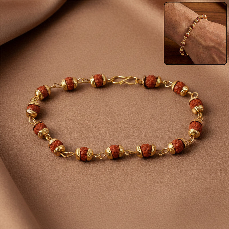Rudraksha-Bracelet-01_40ed1277-3da5-4aa6-8150-5edd5a7bee7e.jpg Rudraksha Bead Bracelet for Spiritual Daily Wear - Image 1