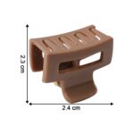 Stylish Mini Hair Claw Clips Set, 12 Pc - Image 6