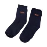 Navy Blue Casual Daily Wear Socks (1 Pair) - Image 5