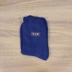 Navy Blue Casual Daily Wear Socks (1 Pair) - Image 8