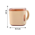 Premium Square Shape Tea Cup Set – 6-Piece (150 ML) - Image 6