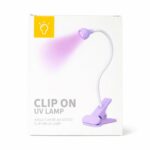 Purple Clip-On UV LED Lamp with Flexible Gooseneck - Image 4