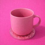 Pink Glitter Resin Tea Coaster for Cups & Mugs ( MUG NOT INCLUDED) - Image 3