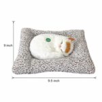 Sleeping Cat Showpiece on Soft Cushion for Home & Office Desk Decor - Image 5
