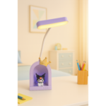 Cute Crown LED Desk Lamp with Adjustable Neck, Decorative Study Light