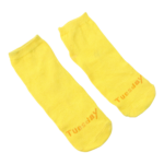 Tuesday Theme Yellow Casual Socks (1 Pair) - Image 5