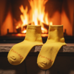 Tuesday Theme Yellow Casual Socks (1 Pair) - Image 3