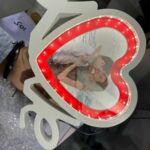Heart Shape LED Photo Frame with Love Stand – Romantic Gift Frame - Image 5