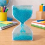 Liquid Sand Timer Hourglass Stress Relief Toy for Kids & Adults