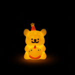 Cute Bear Holding Cake Mini Figurine – Adorable Kids’ Desk & Room Decoration - Image 2