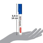 Refillable Whiteboard Marker Pens Blue Ink (10 Pcs) – Bullet Tip, Easy Erase - Image 6