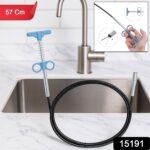 Flexible Spring Drain Cleaning Tool with Hand Grip (1 Pc / 57 Cm) - Image 2