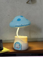 Cute Blue Mushroom LED Night Lamp for Kids Bedroom, Nursery & Bedside Decor - Image 8