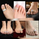 Silver toe ring Bichhiya with Ghungroo for woman and girl Combo Pack of 6 - Image 3
