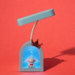 Cute Blue Lucky Cartoon LED Desk Lamp for Kids with Adjustable Neck Light - Image 4