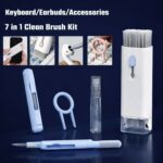 Blue 7 in 1 Electronics Cleaning Kit for Keyboard, Earbuds, Laptop & Mobile - Image 3