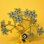Golden Evil Eye Tree Showpiece for Home Decor & Good Luck Protection - Image 2