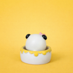 Cute Bow Panda Warm Desk Decor Showpiece for Home & Office Table - Image 3