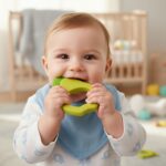Guava shaped silicone baby teether - Image 4