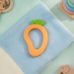 Mango-shaped silicone baby teether - Image 5