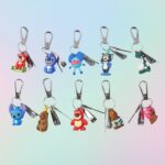 Mix Design Cartoon Nail Cutter Keychain with Mini Nail Clipper (1 Pc) - Image 6