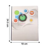 Hardbound Ruled Notebook (1 Pc / 100 Pages / 240x180mm) - Image 4