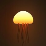 Warm Jellyfish Night Light Lamp | Soft Ambient Glow Mood Light for Home Decor - Image 3