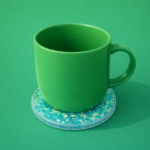 Glitter Resin Tea Coaster Round Sparkle Cup Coaster for Table Decor (MUG NOT INCLUDED) - Image 4