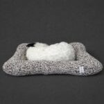 Sleeping Cat Showpiece on Cushion for Home, Office Desk & Car Dashboard Decor - Image 2