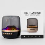 Big Diamond Smart LED Bluetooth Speaker with RGB Light & Clear Bass Sound - Image 2