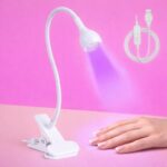 Clip-On UV LED Lamp with Adjustable Gooseneck - Image 2