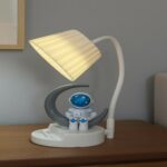 Astronaut Moon LED Table Lamp with Soft Light, USB Rechargeable Night Lamp - Image 4