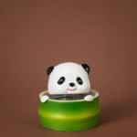 Cute Panda Desk Decor with Spring Bobble Head for Home & Office - Image 4