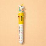 Unicorn 10-in-1 Multicolor Pen for Kids | Cute Cartoon Writing Pen (SET OF 2) - Image 3