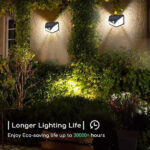 100 LED SOLAR LIGHTS FOR GARDEN LED SECURITY LAMP - Image 5