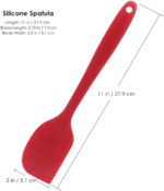 11 INCHES SIZE SILICON SPATULA - Image 3