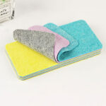 12 PC MULTIPURPOSE RAINBOW DISH CLENING SPONGE