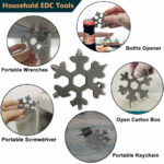 18 IN 1 SNOWFLAKE SCREWDRIVE MULTI TOOL - Image 3