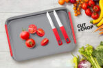 2 IN 1 CUT AND CHOP PLASTIC CHOPPING BOARD - Image 2