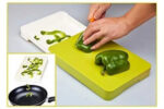 2 IN 1 CUT & WASH CHOPPING BOARD WITH STAINLESS STEEL KNIFE - Image 3