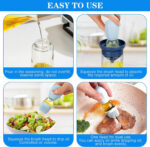 2 IN 1 SILICONE DROPPER MEASURING OIL DISPENSER BOTTLE - Image 2