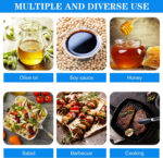 2 IN 1 SILICONE DROPPER MEASURING OIL DISPENSER BOTTLE - Image 3