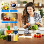 2 IN 1 SILICONE DROPPER MEASURING OIL DISPENSER BOTTLE - Image 13