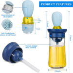 2 IN 1 SILICONE DROPPER MEASURING OIL DISPENSER BOTTLE - Image 4
