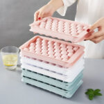 33 CAVITY MINI ROUND ICE PLASTIC TRAY - Image 5