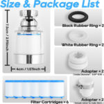 360-DEGREE ROTATING WATER FAUCET FILTER - Image 8